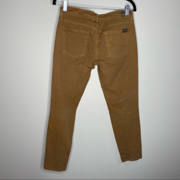 7 For All Mankind Brown Roxanne Jeans Size 28 - Picture 2 of 4